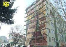 Графит с образа на Левски отново е изрисуван на фасадата на жилищен блок на булевард „България” 9