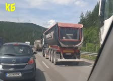 Километричните задръствания на магистралата Хемус се завърнаха